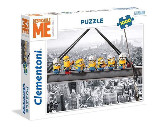 Clementoni puzzle Minions Despicable Mepuzzle 1000 pièces