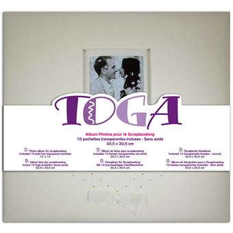 Album Scrapbooking Mariage Ivoire 30,5x30,5 cm - Draeger Paris