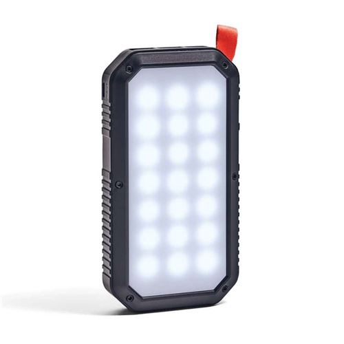 Chargeur solaire lumineux 10 000mAh
