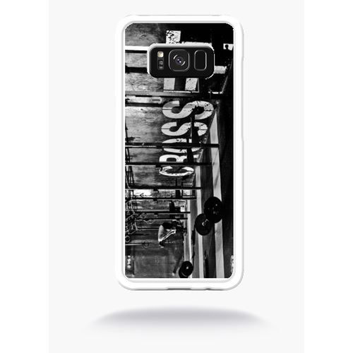 Coque Crossfit Compatible Samsung S8+ Bord Transparent