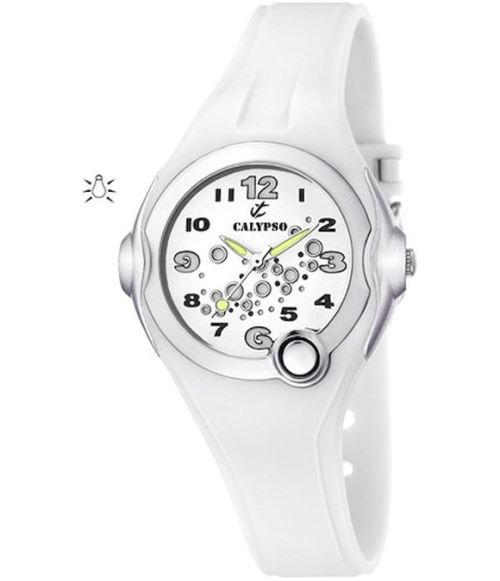 Calypso Montre File K5562/1 Blanc