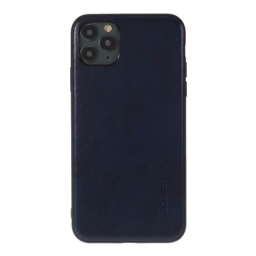 Coque en TPU + PU mutural bleu foncé pour votre Apple iPhone 11 Pro Max 6.5 pouces