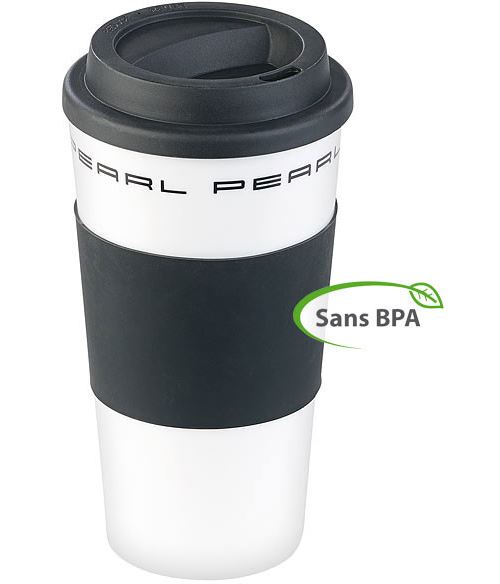 Gobelet Coffee to go à double-paroi avec couvercle - 475 ml
