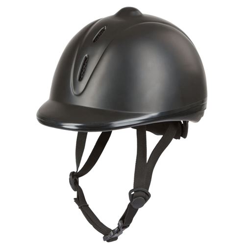 Kerbl Casque d'équitation Econimo VG1 Taille 53-57 cm Noir 328255