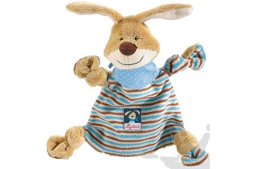 Doudou lapin bleu semmel bunny sigikid