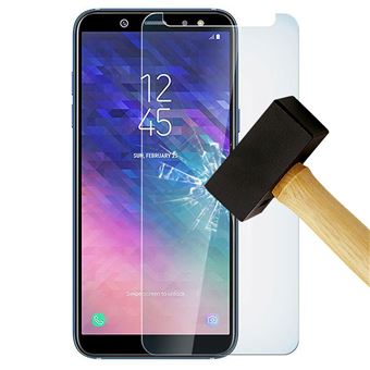 Film verre trempé compatible Samsung Galaxy A6 Plus 2018 - 1