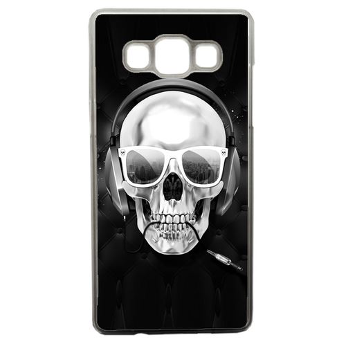 Coque Tete De Mort Swag Casque De Musique Compatible Samsung Galaxy A5 Transparent