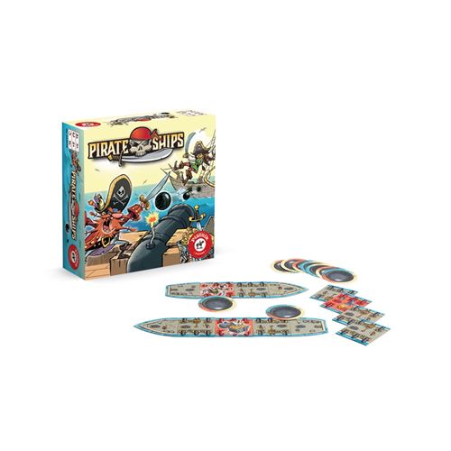 Jeu adresse PIRATE SHIPS PIATNIK Multicolore
