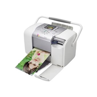 Epson PictureMate 100 - Imprimante - couleur - jet d'encre - 100 x 150 mm jusqu'à 1.38 min/page (couleur) - capacité : 20 feuilles - USB