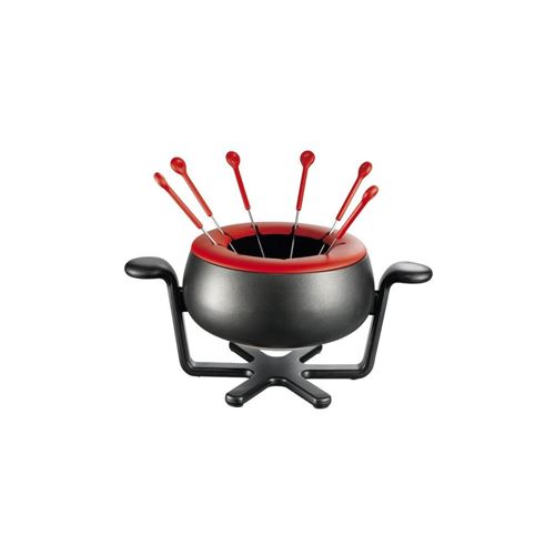 Moulinex Accessimo EF150811 - fonduestel - rood/zwart