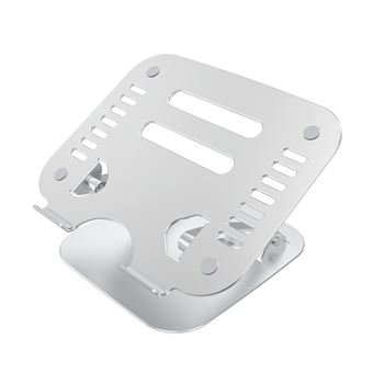 Support Ordinateur Portable Ergonomique (2 PCS) - Pied Aluminium Réglable Hauteur, Compatible MacBook, Dell, HP