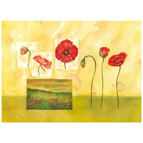 Planche a decouper fleurs 40x50cm tuftop 4050 pfl