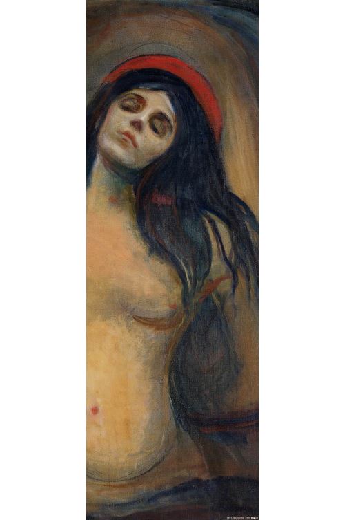 Edvard Munch Poster Reproduction - Madonna, 1894-1895 (91x30 cm)