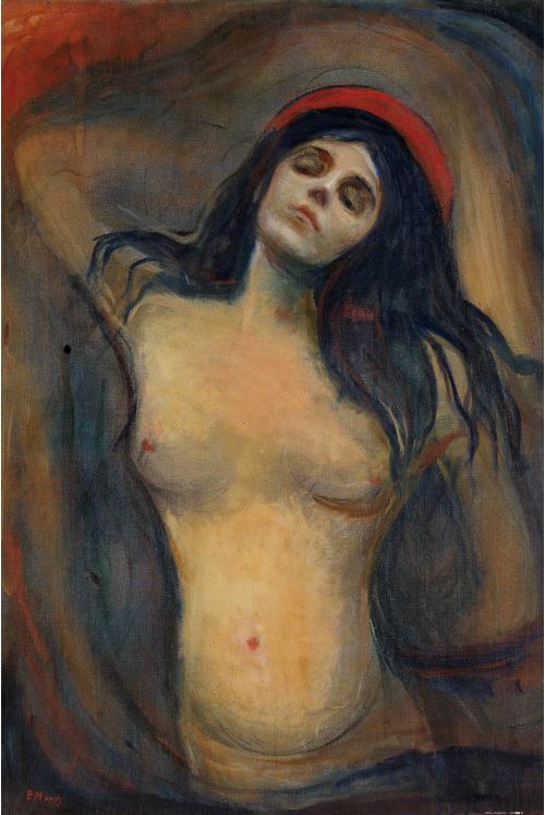 Edvard Munch Poster Reproduction - Madonna, 1894-1895 (120x80 cm)