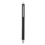 Stylet Tactile Rétractable Avec Support à Ressort - Compatible écrans Capacitifs - Pour Voiture, Tablette, Smartphone - Noir