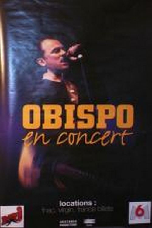 Obispo - 80x120 cm - AFFICHE / POSTER