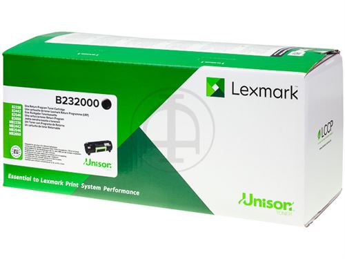 LEXMARK B232000 Cartouche de toner Cartouche laser 3000 pages Noir