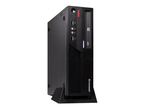 Lenovo ThinkCentre M58 6258 - SFF Core 2 Duo E7600 - RAM 2 Go - HDD 250 Go - graveur de DVD - GMA 4500 - Gigabit Ethernet - Win 7 Pro - moniteur : auc