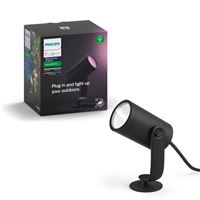 Kit 1 Spot extérieur Philips Hue Lily Anthracite 8W