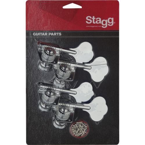 Stagg KG475CR mécaniques chromées pour basse