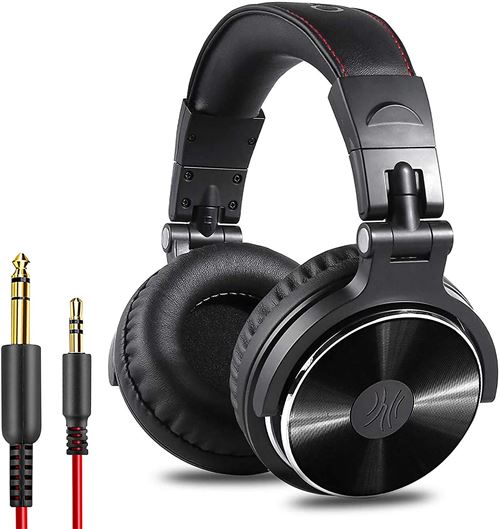 Non Communiqué Noir Casque Audio Filaire Oneodio Pro10 Compatible Smartphone/Pc - Image 1