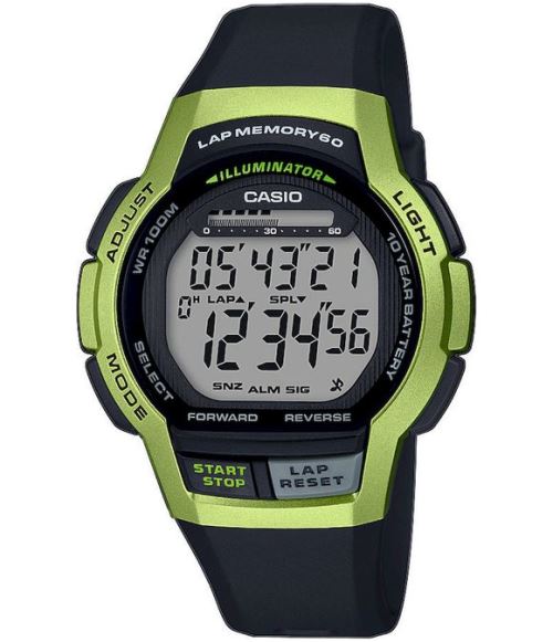 Casio Montre Femme, Homme, Mixte WS-1000H-3AVEF