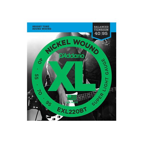 D'Addario EXL220BT Nickel Wound BT Long 40-95 - Image 2