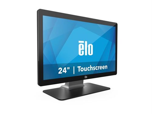 Elo 2402L - LCD-monitor - 24 (23.8 zichtbaar) - aanraakscherm - 1920 x 1080 Full HD (1080p) - 250 cd/m² - 1000:1 - 15 ms - HDMI, VGA - luidsprekers - zwart
