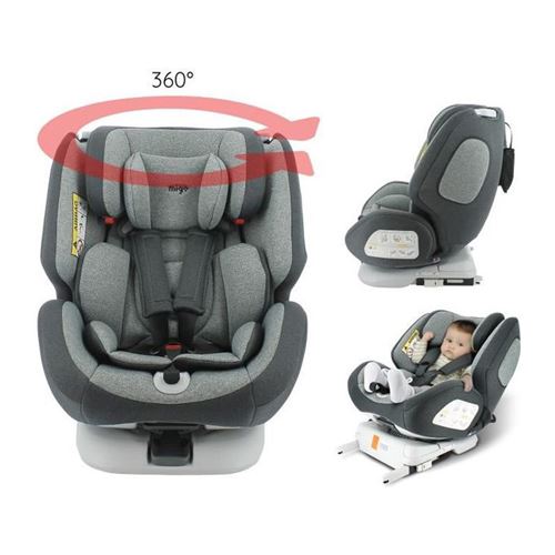MIGO - SIEGE AUTO ONE pivotant ISOFIX 360° de la naissance a 36 kg environ GR 0/1/2/3