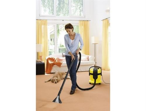 nettoyeur pour sol dur et moquette karcher se 4001 1400w jaune outil de nettoyage achat prix fnac