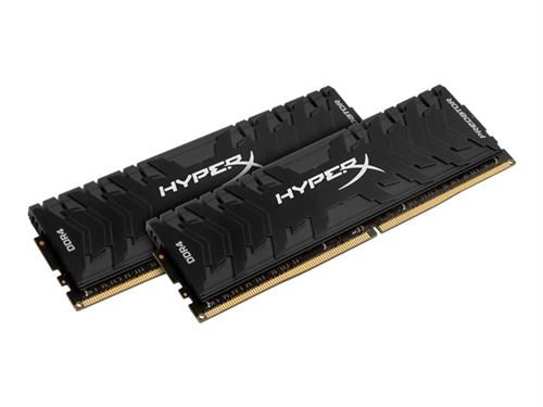 HyperX Predator 32GB 2400MHz DDR4 Kit 32Go DDR4 2400MHz module de mémoire - Modules de mémoire (32 Go, 2 x 16 Go, DDR4, 2400 MHz, 288-pin DIMM, Noir)