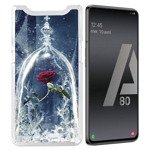 Coque pour Samsung Galaxy A80 / A90 -  Rose Belle Et La Bete
