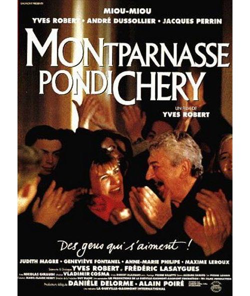 Montparnasse-Pondichéry AFFICHE CINEMA ORIGINALE