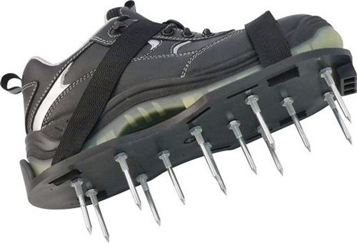 Triuso Paire de semelles à clous pour aérer le gazon pour chaussures 37-47 Longueur des clous 50 mm