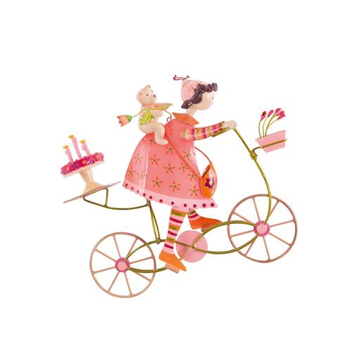 Mobile triplette Gâteau fuchsia L'Oiseau Bateau