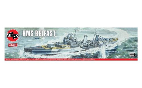 Non Communiqué Hms Belfast, Vintage Classics - 1:600E - Airfix - Image 1