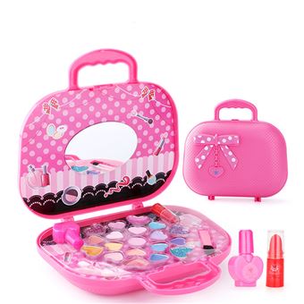 Beauté Mode Enfants Maquillage Cosmétiques Jouer Boîte Princesse