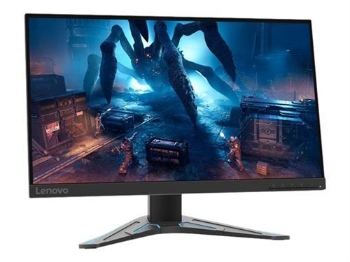 Lenovo G25-20 - Écran LED - 25 (24.5 visualisable) - 1920 x 1080 Full HD (1080p) @ 165 Hz - TN - 400 cd/m² - 1000:1 - 0.8 ms - 2xHDMI, DisplayPort - noir corbeau