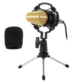 Microphone BM-700 USB condensateur professionnel Noir - 1
