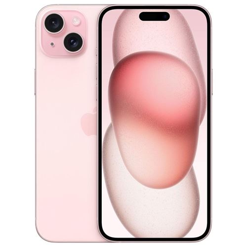 Apple iPhone 15 Plus 6,7" 256 Go rose Reconditionné avec batterie neuve
