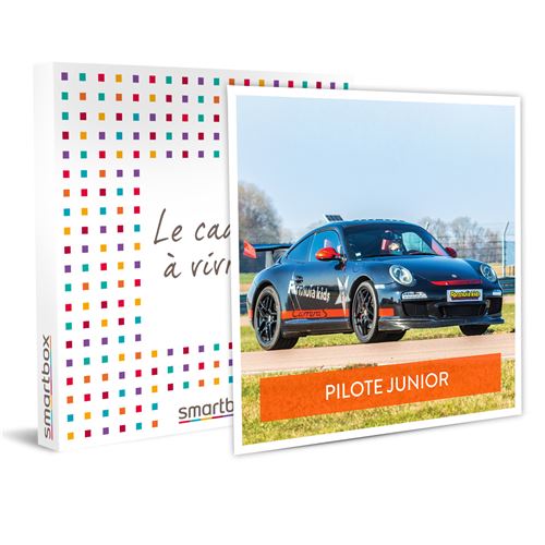 SMARTBOX - Coffret Cadeau Stage de pilotage enfant : 5 tours de circuit au volant d'une Porsche Carrera S 997 PDK Aerokit-Sport & Aventure