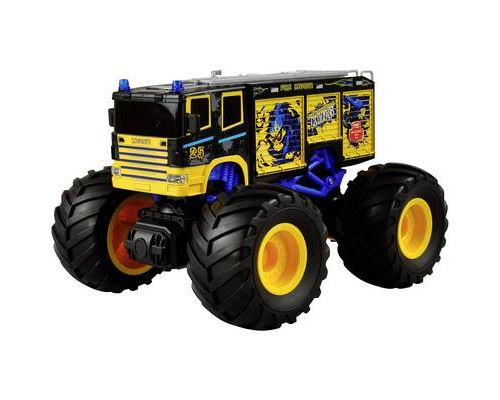 Amewi bleu brushed 1:18 Auto RC électrique Monstertruck propulsion arrière prêt à fonctionner (RtR) 2,4 GHz