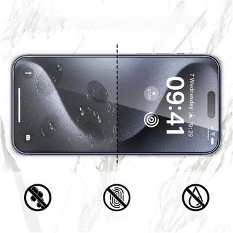 Protection d'écran Forceglass Verre trempé 2,5D iPhone 15 Pro Max - Fnac.ch  - Protection d'écran pour smartphone