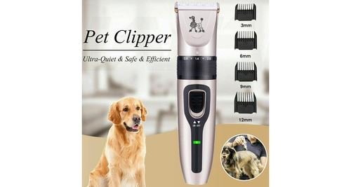 Tondeuses à rasoir pour chien tondeuses à cheveux silencieuses électriques sans fil rechargeables à faible bruit @he715