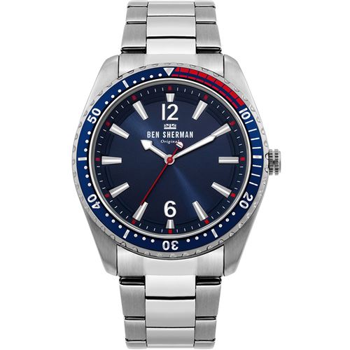 Ben Sherman WB037USM, Quartz, 45mm, 3ATM