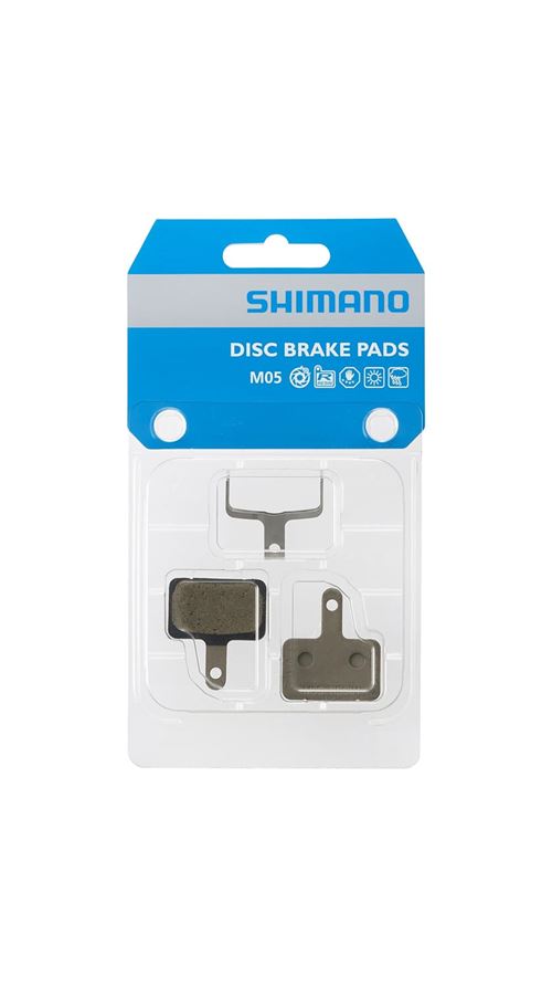 Shimano Unisex Argenté Plaquette De Frein Vélo En Résine Et Ressort Avec Goupille Fendue M05-Rx - Image 7