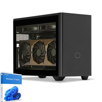 Sedatech Mini-PC Gamer Pro Watercooling ITX • AMD Ryzen 7 9800X3D • RTX5070 • 32Go DDR5 • 2To SSD M.2 • Windows 11 - 1