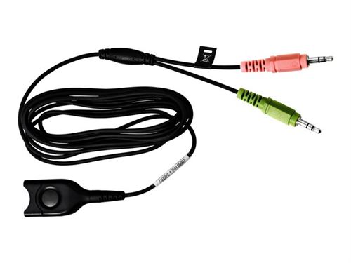 EPOS CEDPC 1 - Câble pour casque micro - EasyDisconnect mâle pour mini-phone stereo 3.5 mm mâle