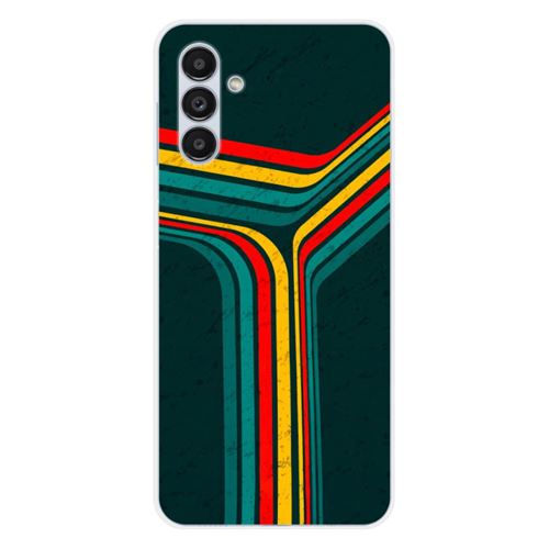 Coque en silicone imprimée compatible Samsung Galaxy A14 5G Galaxy A14 4G Retro lines