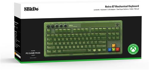 8Bitdo Retro 87 Xbox Edition (Qwerty) - Image 2